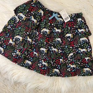 Mini Boden ❤️HOST PICK 2x❤️NWT "Skirt in ruffled Unicorn"